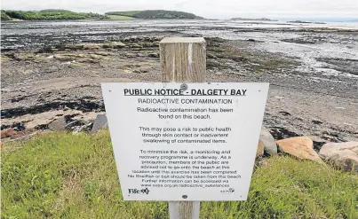  ??  ?? Work on the contaminat­ed foreshore may not now begin until the summer of 2019.