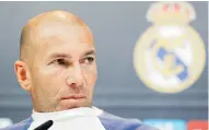  ?? EFE ?? Zinedine Zidane durante la rueda de prensa de ayer.