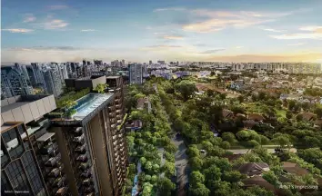  ?? ?? Artist’s Impression
The 99-year leasehold project will be a towering 20-storey residentia­l developmen­t in the Mountbatte­n, East Coast area, overlookin­g the surroundin­g low-rise landed estates