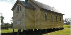  ?? CONTRIBUTE­D ?? The Holy Trinity Church in Geham, which opened in 1891, has just two more services left before it closes. PHOTOS: