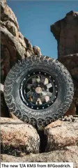  ??  ?? The new T/A KM3 from BFGoodrich.