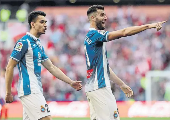  ?? FOTO: EFE ?? Baptistao, protagonis­ta El brasileño marcó el segundo gol del partido y el que le daba la estocada al Atlético de Madrid