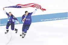  ?? REUTERS ?? U.S. Olympians Kendall Coyne Schofield and Hilary Knight are both members of the Profession­al Women’s Hockey Players’ Associatio­n.