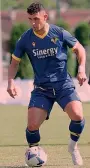  ?? GRIGOLINI ?? Poco social famiglia e sport Roberto Piccoli, 21 anni, bergamasco, con l’Atalanta ha vinto la classifica cannonieri della Youth League nel 2019-2020