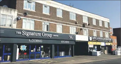  ??  ?? Freehold commercial/residentia­l property in Chadwell Heath, sold by Strettons for £1.5 million in October 2018