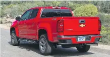  ??  ?? The Chevrolet Colorado diesel topped the small truck field.