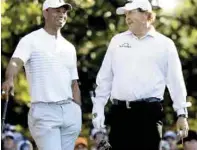  ??  ?? Woods y Mickelson