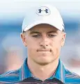  ??  ?? OFF PACE: Jordan Spieth.