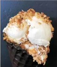  ?? PHOTO COURTESY OF OWOWCOW CREAMERY ?? Owowcow Creamery offers Irish potato ice cream.