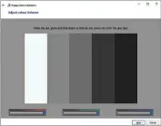  ??  ?? TOP Windows’ colour calibrator allows you to tweak your screen’s brightness…