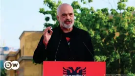  ?? ?? Albania's Prime Minister Edi Rama