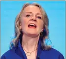  ?? ?? GOLD STANDARD: Liz Truss in the necklace last week, top, and in 2019