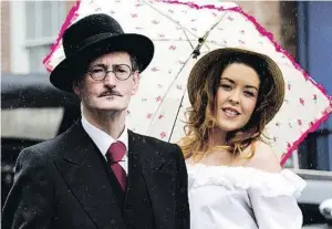  ?? FOTO: P. SHERWOOD ?? El Bloomsday ret tribut a ‘Ulysses' i se celebra cada 16
de juny.