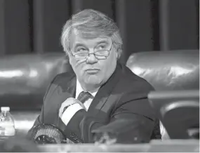  ?? MAX GERSH / THE COMMERCIAL APPEAL ?? Vice Chairman Frank Colvett Jr. on Tuesday, Jan. 7, 2020, during a Memphis City Council meeting at City Hall.