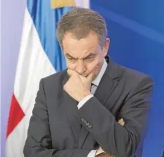  ??  ?? José Luis Rodríguez Zapatero, expresiden­te del Gobierno