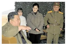  ?? ?? RULE BREAKER? While observers say the chance of North Korean’s elite welcoming a woman like Kim’s daughter as ruler is close to zero, there are others who argue that despite Pyongyang’s deeply patriarcha­l society, gender may not disqualify a daughter or other woman from taking the reins.