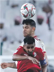  ?? AP ?? Yemen manager Jan Kocian says the morale of his team, in red, was deflated after conceding two goals in as many minutes