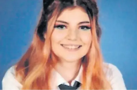  ??  ?? Family and her school community have paid tribute to Mhari O’Neill, who was found dead on Saturday morning.