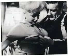  ??  ?? Close: Cribbins and Carry On Spying co-star Barbara Windsor