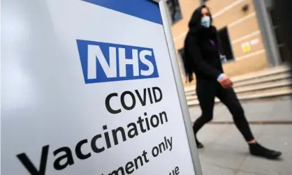  ?? Photograph: Andy Rain/EPA ?? A Covid-19 vaccinatio­n centre in London on 7 April.