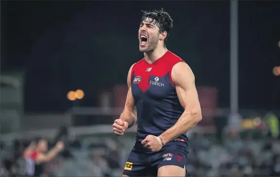  ?? Picture: AAP ?? In great form: Melbourne ace Christian Petracca has been in red-hot touch ahead of the Demons’ clash with Geelong.