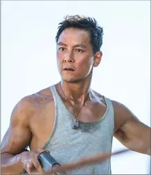  ??  ?? This image released by Warner Bros. Pictures shows Daniel Wu in a scene from “Tomb Raider.”