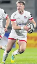  ??  ?? Ulster’s Stewart Moore