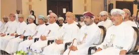  ?? (Muscat Daily) ?? H E Dr Ahmed bin Mohammed al Futaisi (second from right) at the conference