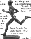  ?? FOTO: VG BILD-KUNST ?? Renée Sintenis: Der Läufer Nurmi (1926).