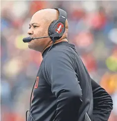  ?? JAMES SNOOK/ USA TODAY SPORTS ?? “The playoff committee is going to have a difficult job ahead,” Stanford coach David Shaw says of selecting the four- team field. “I don’t envy them.”