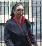  ?? ?? ▲ The Equality Act ‘is a shield not a sword’, said Kemi Badenoch