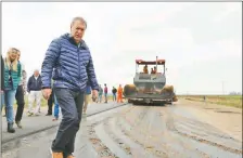  ?? ?? OBRA PÚBLICA. Un sello de las gestiones de Schiaretti, particular­mente en los últimos dos mandatos. “En Córdoba la obra pública nunca se paró”, asegura.