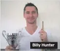  ??  ?? Billy Hunter