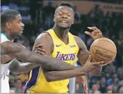 ?? Robert Gauthier Los Angeles Times ?? JULIUS RANDLE has absorbed all the shots and challenges and elevated his game — and the Lakers.