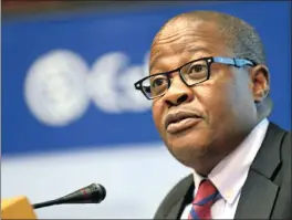  ?? PICTURE: TIMOTHY BERNARD ?? Brian Molefe has assumed a position as an MP.