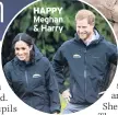  ??  ?? HAPPY Meghan &amp; Harry