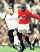  ??  ?? Andy Cole during his time as a United striker