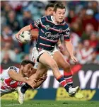  ?? GETTY IMAGES ?? Luke Keary wants to take his halves partnershi­p with Cooper Cronk up a level this season.