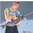  ?? FOTO: DPA ?? Arnd Peiffer bei der WM im Februar 2021 in Slowenien.