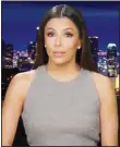  ??  ?? In this image from video, Eva Longoria speaks during the Celebratin­g America event on Jan 20, following the inaugurati­on of Joe Biden as the 46th president of the United States. (AP)