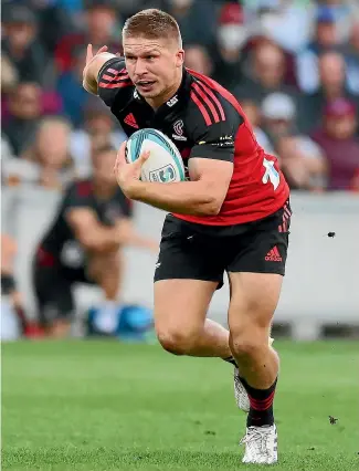  ?? GETTY IMAGES ?? The return of Jack Goodhue from a long-term injury means the Crusaders can rest Braydon Ennor and slot another All Black into centre.