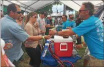  ?? JANE KIND PHOTOGRAPH­Y ?? Organizers are expecting a big crowd for this year’s Chardon BrewFest, Aug. 12 on Chardon Square.