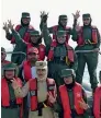  ??  ?? The Dubai Police rescue team of 11 Emirati women is tasked with securing the coasts especially during events.