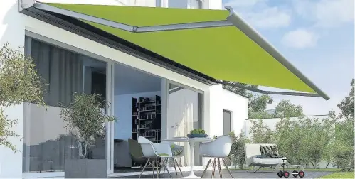  ??  ?? Awnings by Appeal Home Shading