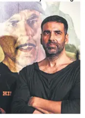  ?? Pictures: EPA ?? MAIN MAN. Akshay Kumar.