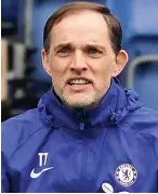  ??  ?? Chelsea boss Thomas Tuchel