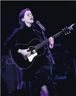  ?? SCOTT DUDELSON/GETTY 2019 ?? Annie Clark, who performs as St. Vincent, has a new audio project on Audible.