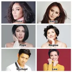  ??  ?? Jona Pops Michael Sarah Regine Lea