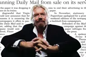  ??  ?? Richard Branson