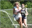  ?? ED MORLOCK — MEDIANEWS GROUP ?? Gwynedd Mercy Academy’s Nicole Conwell looks to shoot against Merion Mercy during their District 1-2A first round game Tuesday.